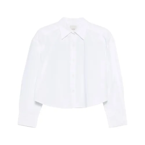 Cropped Button-Front Shirt - Calvin Klein - Modalova