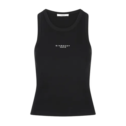Ribbed Texture Round Neck Sleeveless Top - Givenchy - Modalova