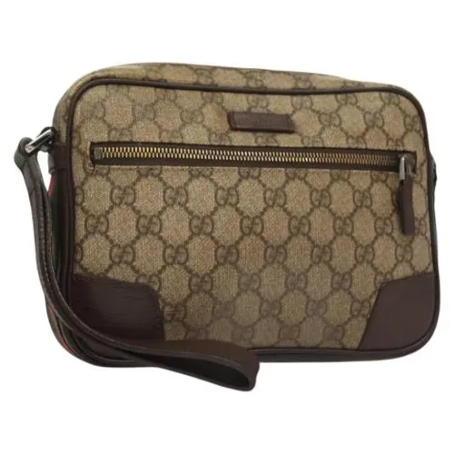 Pre-owned Cuoio clutches - Gucci Vintage - Modalova