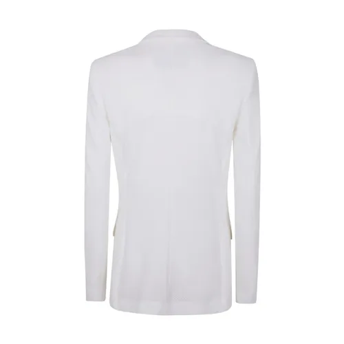 White Double-Breasted Blazer - Seventy - Modalova
