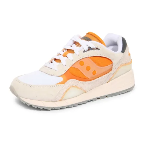 White/Orange Shadow 6000 Shoes - Saucony - Modalova