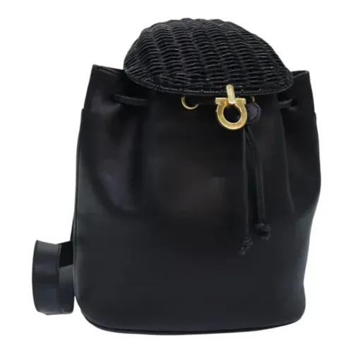 Pre-owned Leather Backpack - Salvatore Ferragamo Pre-owned - Modalova