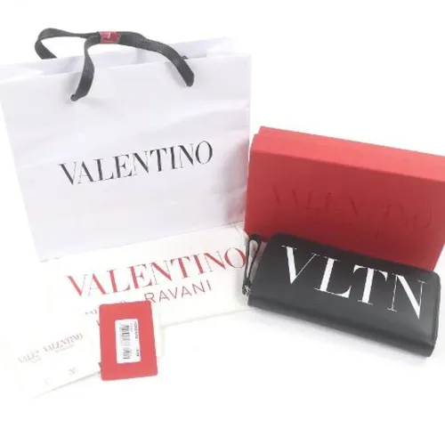 Pre-owned Leather Wallet - Valentino Vintage - Modalova