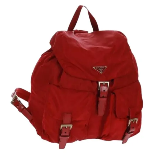 Pre-owned Nylon Backpack - Prada Vintage - Modalova