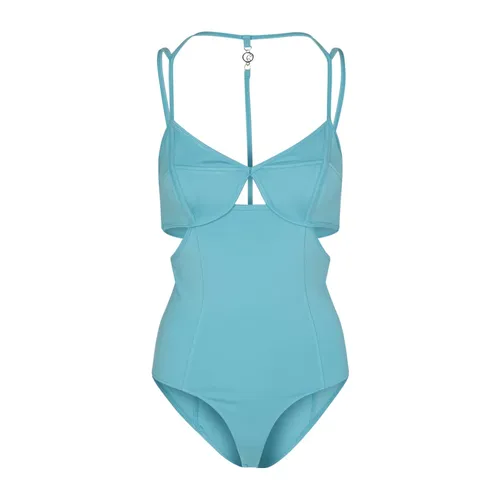 Blue Cut-Out Lingerie Style Body - Remain Birger Christensen - Modalova