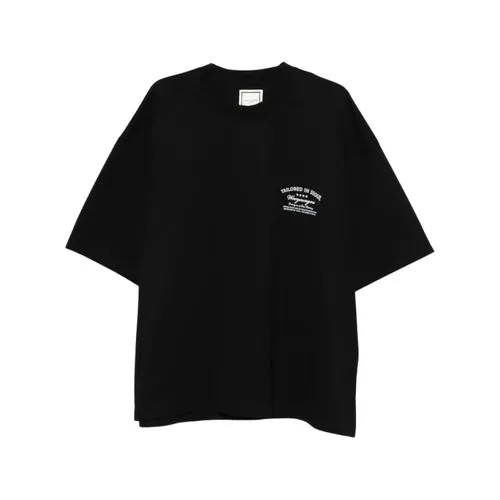 Lettering Graphic T-shirt - Wooyoungmi - Modalova