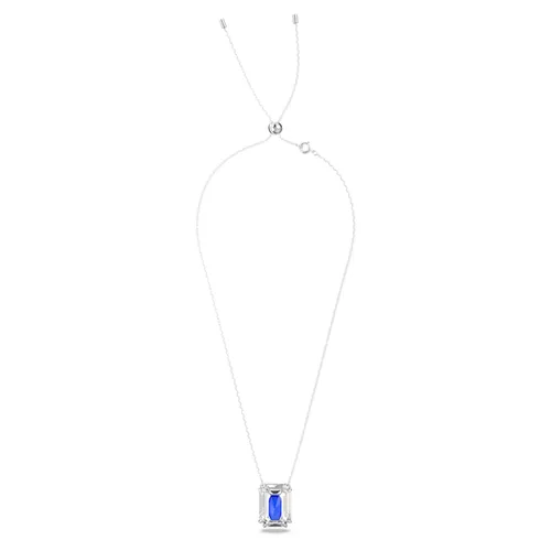 Chroma Octagon Blue Necklace - Swarovski - Modalova