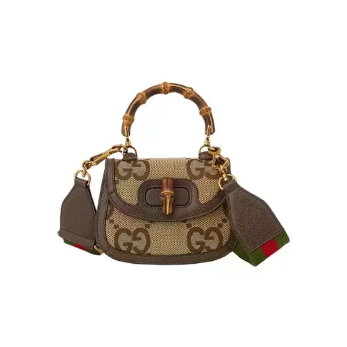 Borsa Mini in Canvas Pre-owned - Gucci Vintage - Modalova