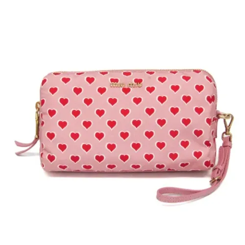 Pre-owned Nylon pouches - Miu Miu Pre-owned - Modalova