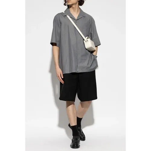 Herringbone Pattern Shirt - Jacquemus - Modalova