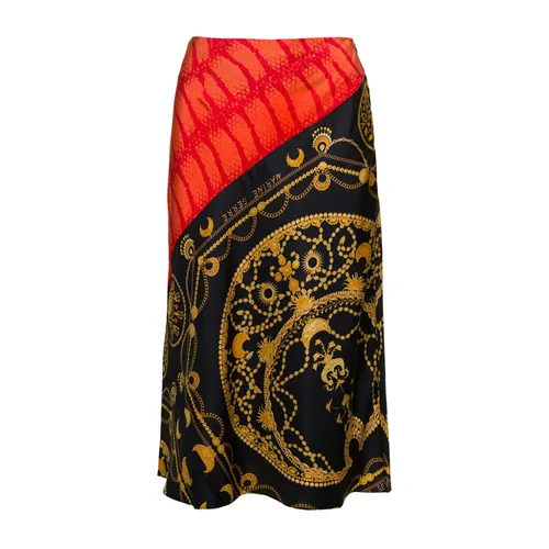 Midi Skirt - Marine Serre - Modalova