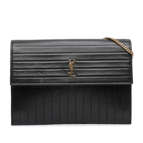 Pre-owned Leather Shoulder Bag - Yves Saint Laurent Vintage - Modalova