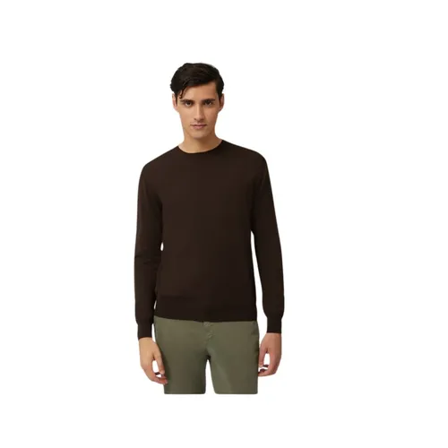 Merino Wool Basic Pullover - Harmont & Blaine - Modalova