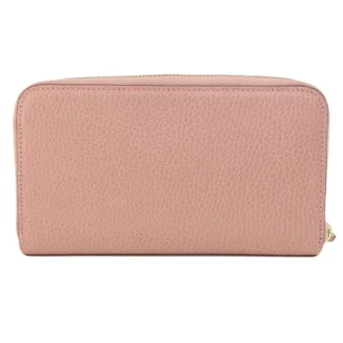 Pre-owned Leather wallets - Gucci Vintage - Modalova