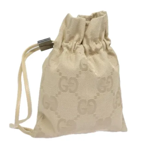 Pre-owned Canvas pouches - Gucci Vintage - Modalova