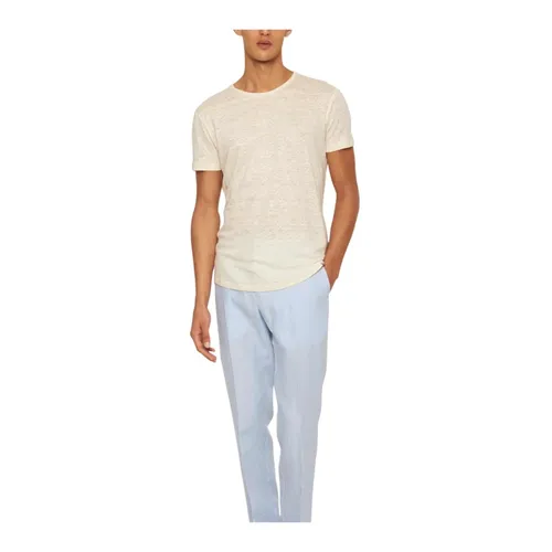 Light Linen Latte Tee - Orlebar Brown - Modalova