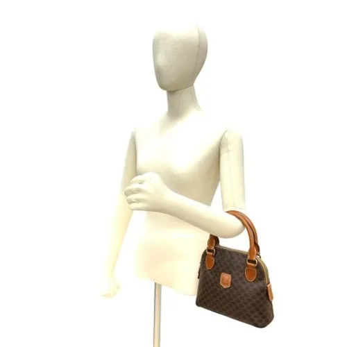 Pre-owned Vintage Leather Handbag - Celine Vintage - Modalova