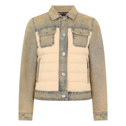 Petunia Padded Denim Jacket - Moorer - Modalova