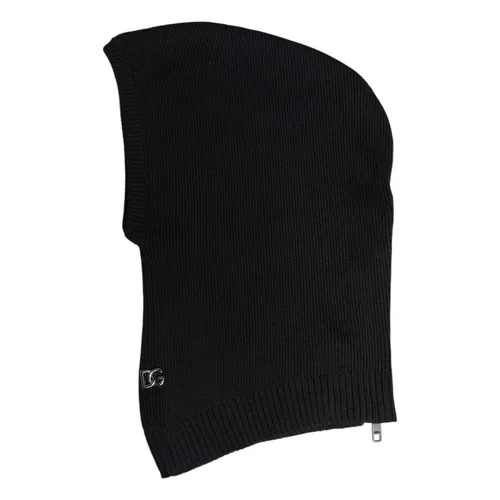 Wool Knit Balaclava Hat - Dolce & Gabbana - Modalova