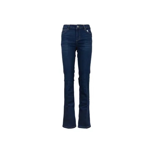 Zipper Button Boot-cut Jeans - Liu Jo - Modalova
