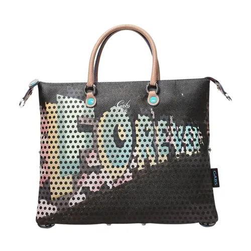 Multicolor Convertible Shopper Backpack - Gabs - Modalova