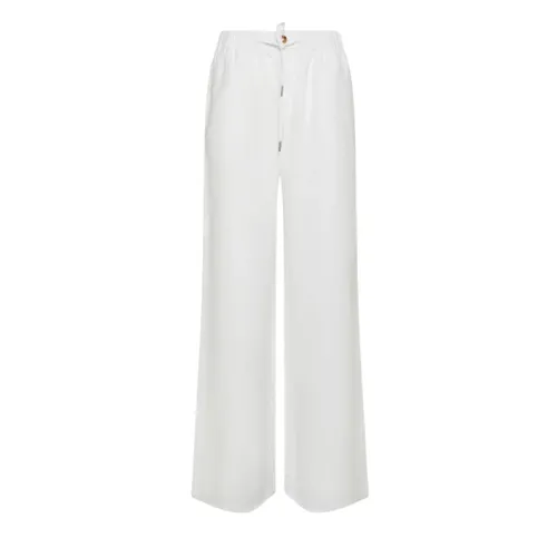 Linen Drawstring Pants - Sun68 - Modalova