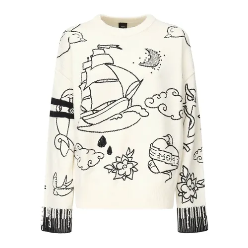 Andros Crew-neck Sweater - Pinko - Modalova