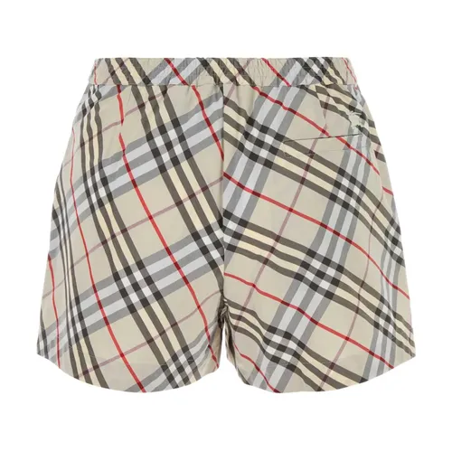 Embroidered poplin shorts - Burberry - Modalova