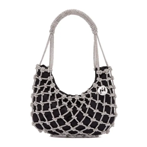 Handmade Crystal Wire Nodi Bag - Rosantica - Modalova