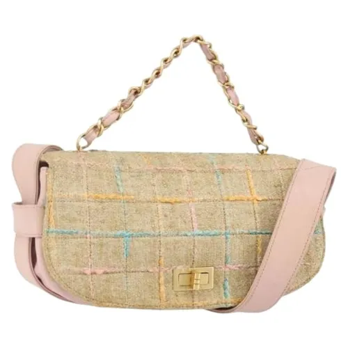Pre-owned Wool Shoulder Bag - Chanel Vintage - Modalova