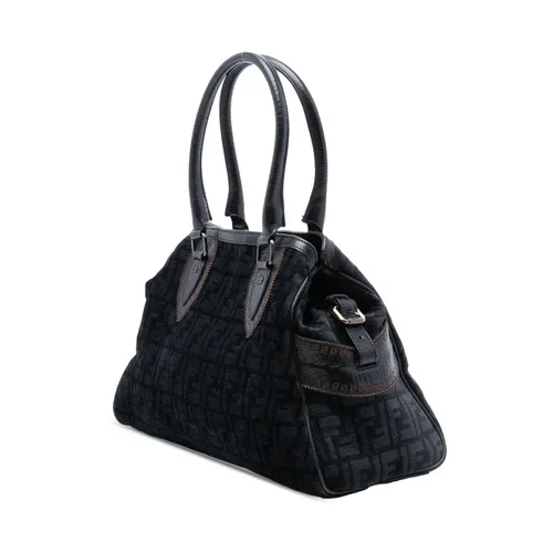 Pre-owned Structured Satchel Bag - Fendi Vintage - Modalova
