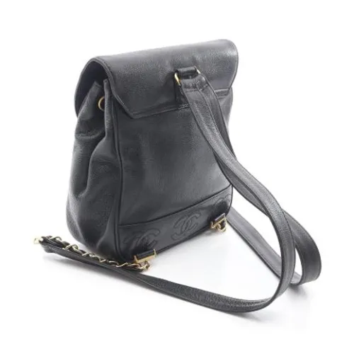 Pre-owned Leather Backpack - Chanel Vintage - Modalova
