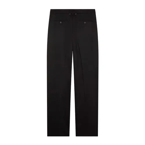 Pants in cool wool with satin side stripe - Golden Goose - Modalova