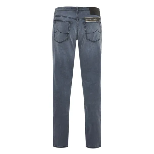 Stretch Jeans with Inner Details - Jacob Cohën - Modalova