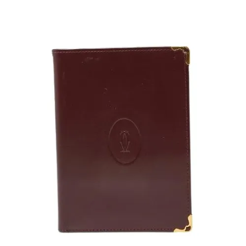 Pre-owned Leather Wallet - Cartier Vintage - Modalova