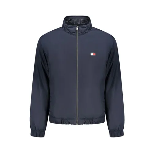 Blue Polyester Men's Jacket - Tommy Hilfiger - Modalova