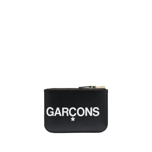 Logo Leather Wallet - Comme des Garçons - Modalova