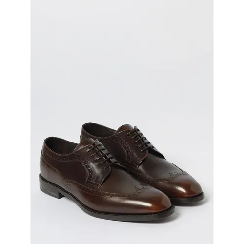 Leather Lace-up Shoe - Manolo Blahnik - Modalova