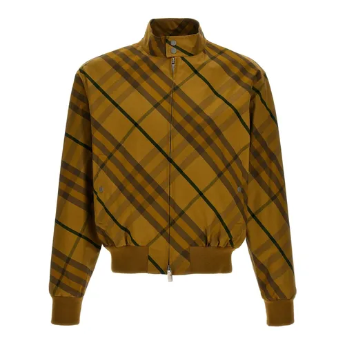 Check Print Jacket - Burberry - Modalova