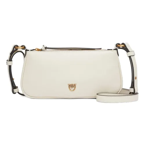 Silk Half Moon Baguette Handbag - Pinko - Modalova