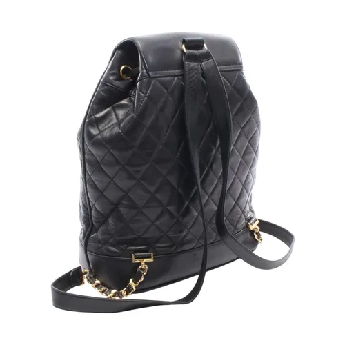 Pre-owned Quilted Backpack - Chanel Vintage - Modalova