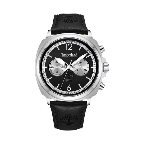 Leather Strap Chronograph Watch - Timberland - Modalova