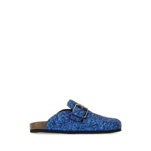 Glittered Slip-On Sandals - Philosophy di Lorenzo Serafini - Modalova