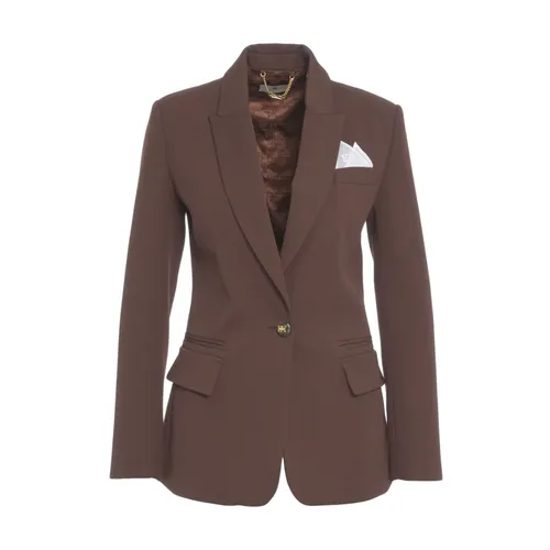 Jackets > Blazers - - Elisabetta Franchi - Modalova