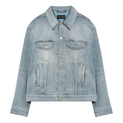 Denim Jacket - Balenciaga - Modalova