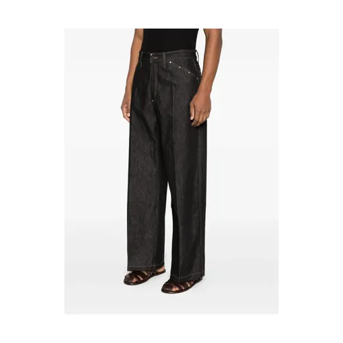 Wide Pant With Studs - Lemaire - Modalova