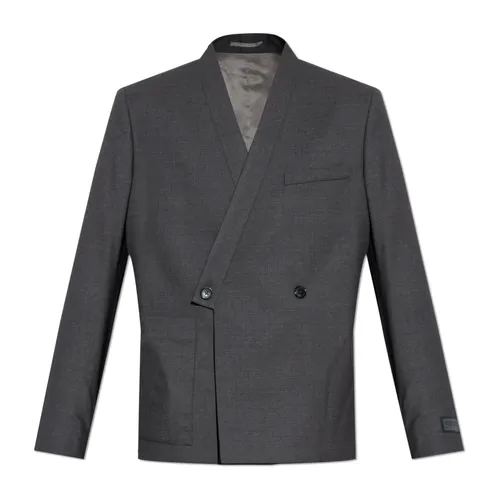 Kenzo - Jackets > Blazers - Gray - Kenzo - Modalova