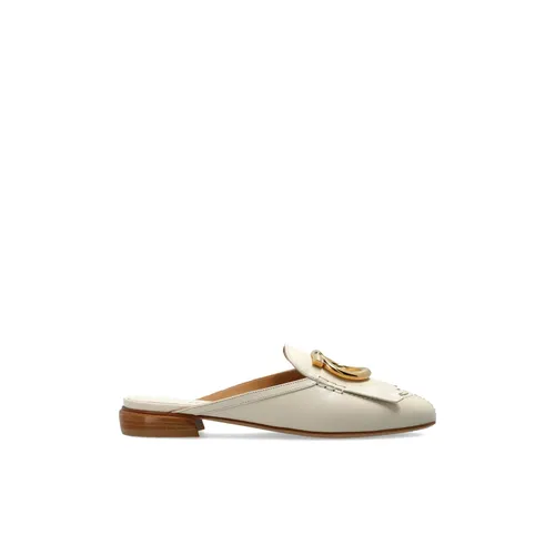 Sibilly Leather Mules - Ferragamo - Modalova