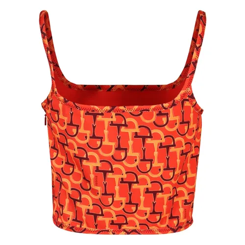 Silk Printed Top - Gucci - Modalova