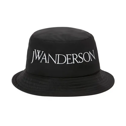 Logo-Embroidered Bucket Hat - JW Anderson - Modalova